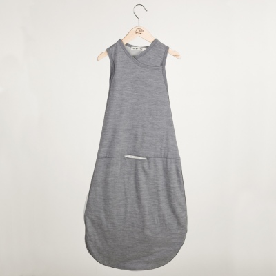 Mokopuna Merino Cocoono Mist 2-4Yrs