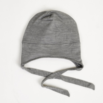 Mokopuna Merino Cosy Hat Mist 2-4Years