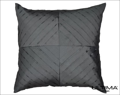 L&M Kaleidoscope Charcoal European Pillowcase