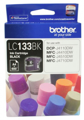 Brother Lc133Bk Ink Cartridge Black