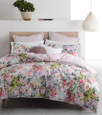 L&M Liberty Bloom King Duvet Cover Set