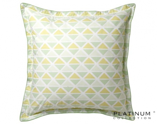 Platinum Lorne Green European Pillowcase