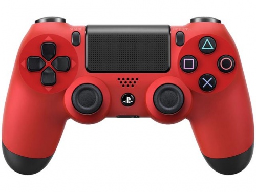 Sony Dual Shock Ps4 Wireless Controller Red V2