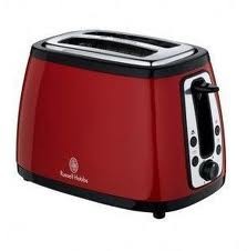Russell Hobbs Heritage 2 Slice Toaster Ruby Red