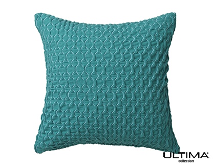 Balmain Turquoise Square Cushion 41X41Cm