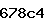 Confirmation Code
