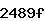 Confirmation Code