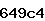 Confirmation Code