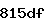 Confirmation Code