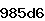 Confirmation Code